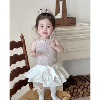 𝐀𝐩𝐫𝐢𝐥 𝐛𝐞́𝐛𝐞́ - Cutemily Tổng hợp Áo len mỏng sát nách mùa hè thoáng mát cho bé gái đáng yêu