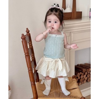 𝐀𝐩𝐫𝐢𝐥 𝐛𝐞́𝐛𝐞́ - Cutemily Tổng hợp Áo len mỏng sát nách mùa hè thoáng mát cho bé gái đáng yêu