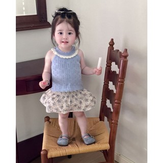 𝐀𝐩𝐫𝐢𝐥 𝐛𝐞́𝐛𝐞́ - Cutemily Tổng hợp Áo len mỏng sát nách mùa hè thoáng mát cho bé gái đáng yêu