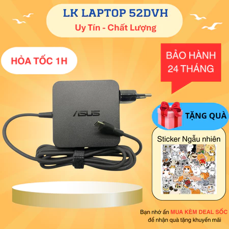 Sạc Laptop Asus Zenbook Type C / Sạc Laptop Asus ExpertBook / Sạc Laptop Asus Vivobook 3.25A 65W / 100W Type C