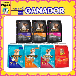 Hạt cho chó Ganador - Fib's. Thức ăn hạt khô cho chó con và chó trưởng thành 6 vị