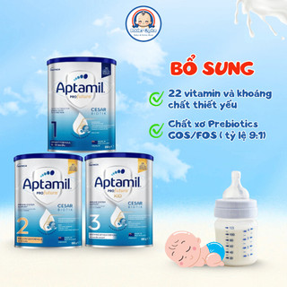 Sữa Aptamil New Zealand Số 1, 2, 3  Bổ Sung DHA Tăng Chiều Cao, Miễn Dịch Phát Triển Toàn Diện 800g