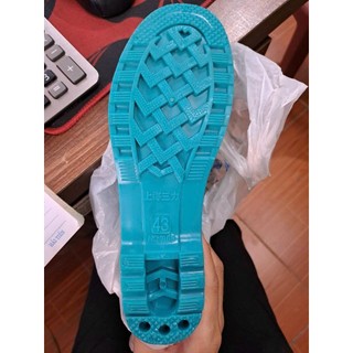 Ủng lao động- ỦNG HOA SEN cho nữ màu xanh size 36-43, ủng bảo hộ lao động