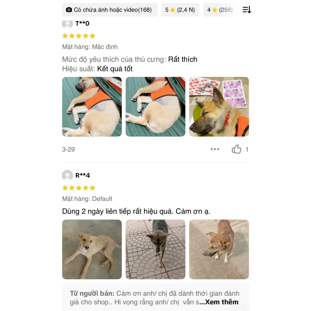 Diệt sạch ve rận bọ chét ngay lần đầu