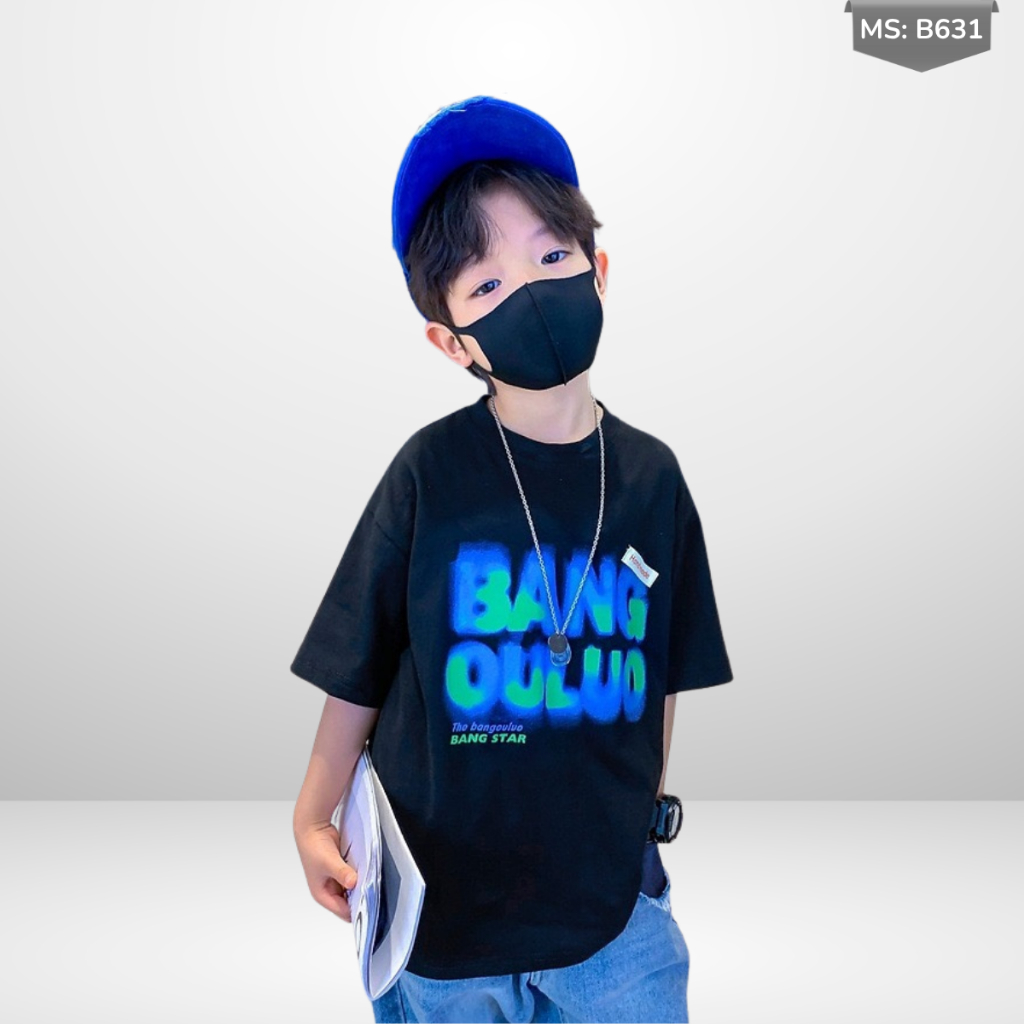 Áo Thun Ngắn Tay Mùa Hè Cho Bé Trai, Bé Gái In Hình Năng Động, Cổ Tròn B631 | JJ Kids Fashion