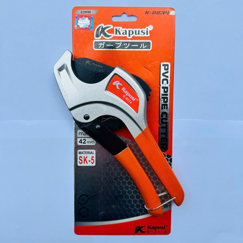 Dao Kéo cắt ống nhựa hãng Kapusi Nhật Bản cỡ 38mm thông dụng, cắt ống nhựa, ống nhiệt k0086