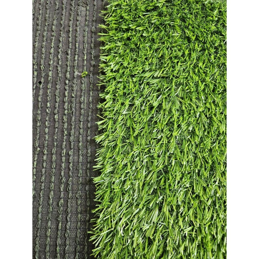 Combo 3m x 5m Thảm cỏ nhân tạo 2cm đế dẻo không bụi đen trang trí sân vườn trải sàn dán tường