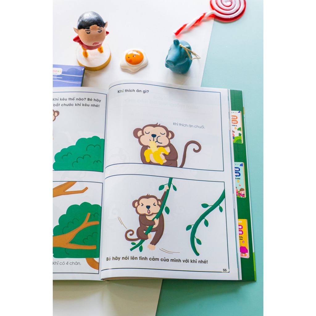[Outlet S1] Sách - Bộ sách Cùng Con Học Nói - Dành cho bé từ 1 tuổi - Finybooks