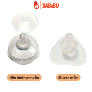 Núm trợ ti cho mẹ chất liệu silicon siêu mềm