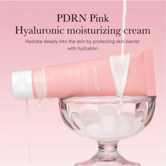 Kem dưỡng ẩm Medicube 50ml/PDRN Pink Hyaluronic Moisturizing Cream