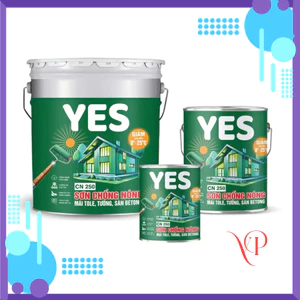 {Lon 2,7kg} Sơn Chống Nóng Yes CN 250 - Giải pháp thông minh, hoàn toàn mới