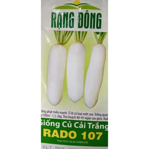 HẠT GIỐNG CỦ CẢI TRẮNG RADO 107 - CHÍNH HÃNG RẠNG ĐÔNG ( DATE LUÔN MỚI NHẤT)