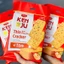 Combo 2-4 bịch Bánh quy Kenju rau củ vị Tôm giòn rụm, Bánh snack ăn vặt, Túi 192g,