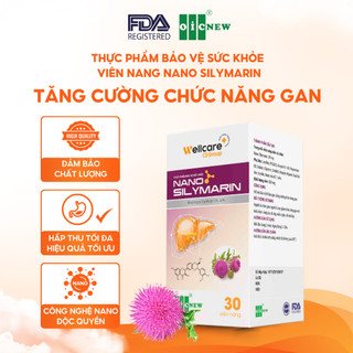 Thực Phẩm Bảo Vệ Sức Khỏe Nano Silymarin OIC NEW Tăng Cường Chức Năng Gan Bảo Vệ Gan Lọ 30 Viên