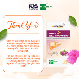 Thực Phẩm Bảo Vệ Sức Khỏe Nano Silymarin OIC NEW Tăng Cường Chức Năng Gan Bảo Vệ Gan Lọ 30 Viên