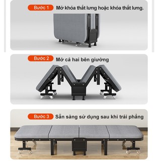Panda Giường gấp ngả lưng cho người bạn ngủ trưa văn phòng giảm giá 50%