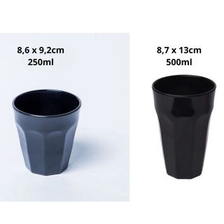 [Kho sỉ] Ly uống nước, ly trà đá chất liệu melamine 500ml kiểu dáng đẹp, độ bền cao - Hùnghome