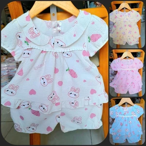 MS61 Bộ đũi xốp bé gái xinh, in 3D rõ nét, 6-16kg rộng rãi, giặc máy thoải mái không xù, không bai nhão