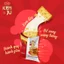 Combo 2 Bánh Kenju kem dẻo túi 186g, Bánh Kenju rau củ túi 192g, Bánh Kẹo Richy
