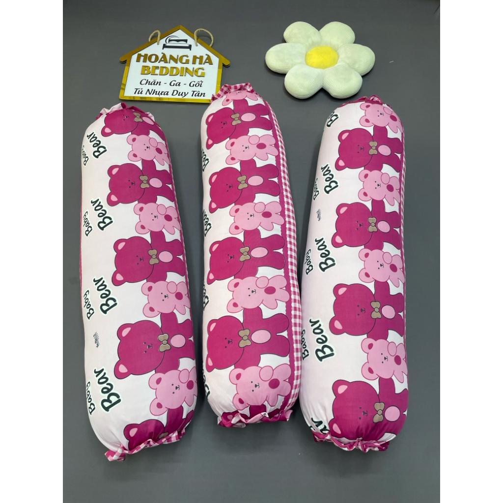 COMBO 3 CÁI VỎ GỐI ÔM KHÓA KÉO THUN LẠNH (KHÔNG KÈM RUỘT GỐI) SIZE 35 X 100CM may khóa kéo, bít đầu gối