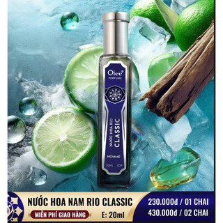 Nước hoa nam Rio Classic giá bán lẻ 1 chai