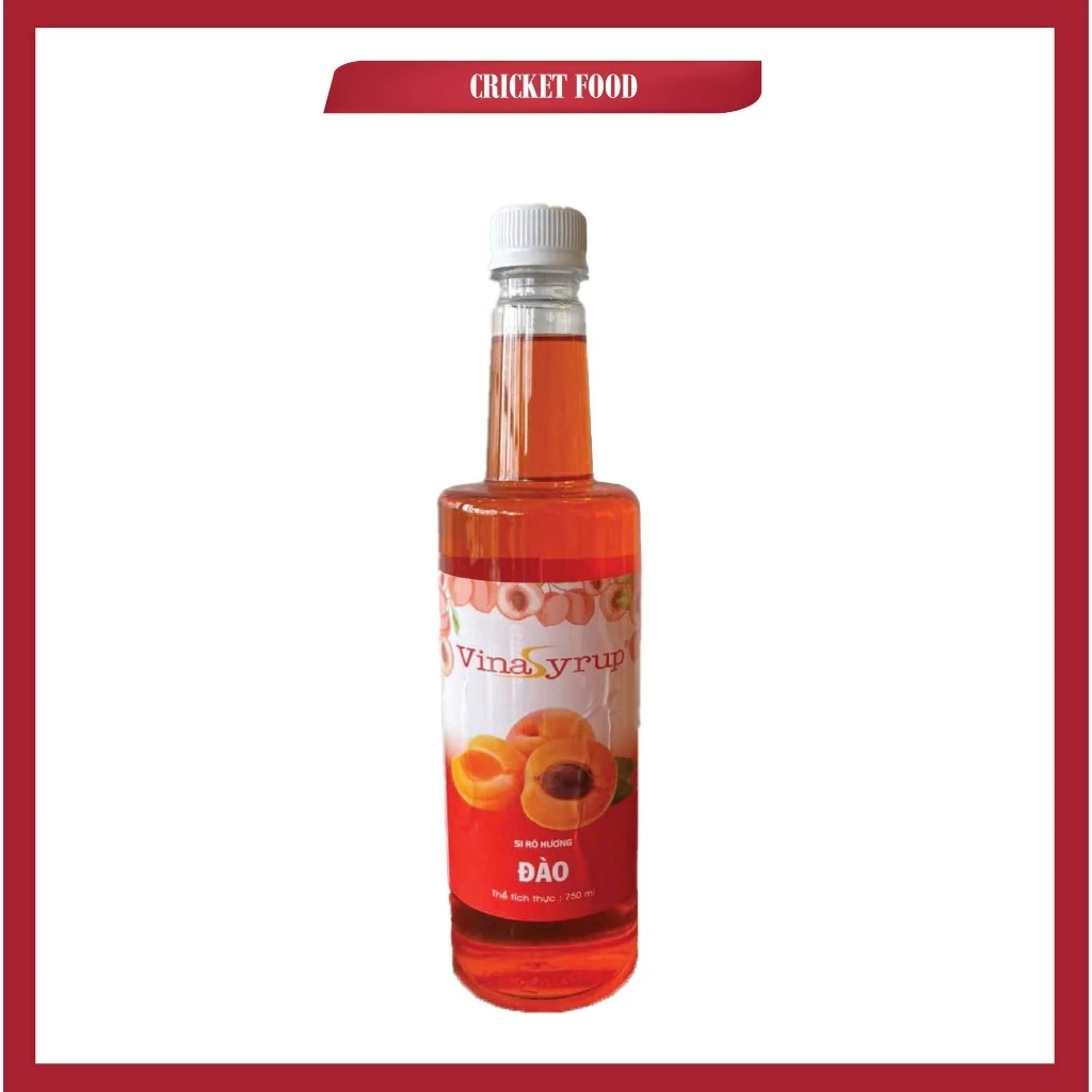 [XẢ KHO] Siro Trái Cây 750ml – Pha Chế Đồ Uống, Dùng Cho Quán Cà Phê, Trà Sữa - Én Ca Na x Cricket