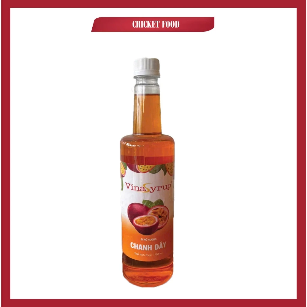 [XẢ KHO] Siro Trái Cây 750ml – Pha Chế Đồ Uống, Dùng Cho Quán Cà Phê, Trà Sữa - Én Ca Na x Cricket