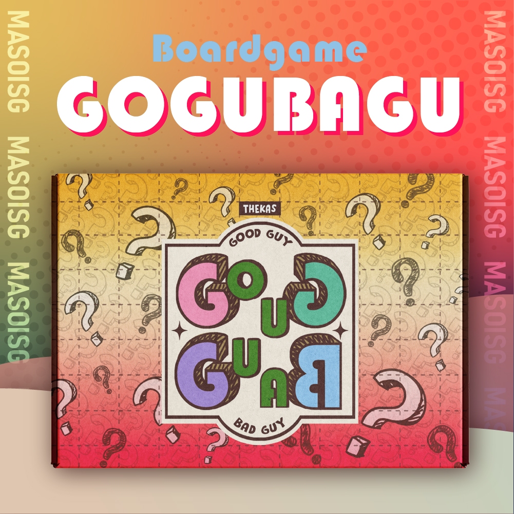 Bộ Bài Good Guy Bad Guy Gogubagu Giấy Cứng 4 Người Chơi Hấp Dẫn Chơi Nhóm Board Game THE KAS