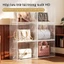 Nhựa Trong Suốt Hộp Acrylic Hộp Mica Hộp Đựng Giày Túi Xách Mỹ Phẩm Hộp Trưng Bày Mô Hình Búp Bê
