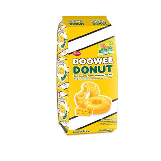 Combo bánh Dowee Donut mix vị túi 12 cái