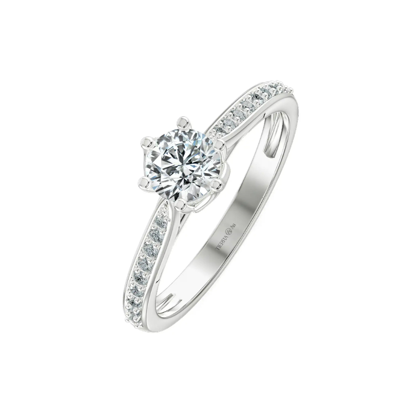 [CHAT TRƯỚC KHI ĐẶT] Nhẫn Cầu Hôn Tierra Promise You NCH1419, Vàng 14K/ 18K, Tấm CZ/ KC, Thiết kế Nhẹ Nhàng, Tinh Tế