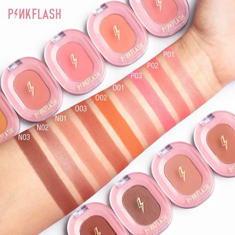 PINKFLASH Phấn má hồng trang điểm làm đẹp lâu trôi 30g | NHÍM HOUSE
