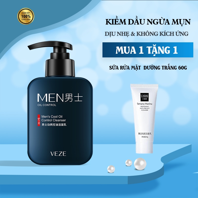 🔥【Mua 1 Tặng 1】Sữa Rửa Mặt Nam Tràm Trà Axit Amino - Giảm Mụn, Kiềm Dầu 24H - Da Dầu Mụn Sâu Nhẹ Làm Sạch
