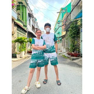 Bộ Quần Áo Nhóm Gia Đình Thiết Kế SÀI GÒN Chất Vải thun lạnh Cực Mịn, Nam Nữ Mặc Đều Đẹp KL2