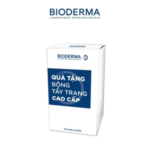 Bông tẩy trang cao cấp Bioderma 50 miếng (Trắng)