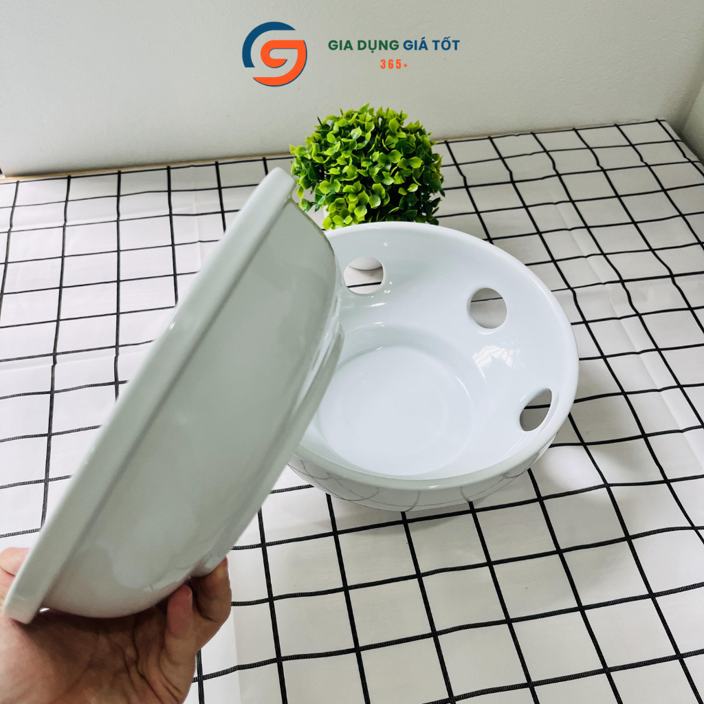 Bát hâm nóng thức ăn bằng nến LOHACO - tô sứ dày giữ nhiệt cháo, lẩu, súp