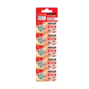 Hàng Xịn - Pin Cmos CR2450 3V Maxell Remote Xe, Cửa Cuốn, Thiết Bị Cảm Biến, Nhiệt Kế, Cân Điện Tử, Đồng Hồ ...