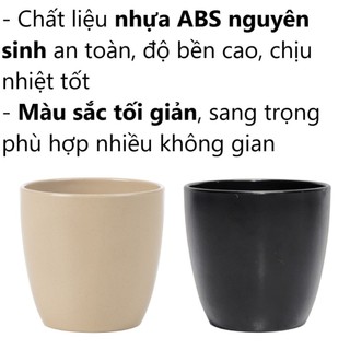 Cốc tròn trơn 230ml nhựa VIỆT NHẬT - Uống nước, trà đá, buffet, hàng quán - MS: 6291