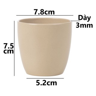 Cốc tròn trơn 230ml nhựa VIỆT NHẬT - Uống nước, trà đá, buffet, hàng quán - MS: 6291