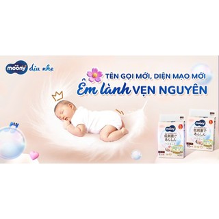 Bỉm Dán/Quần Moony trắng full tem – Đủ Size NB62/S58/M46/L36/L38/XL32 Cho Bé