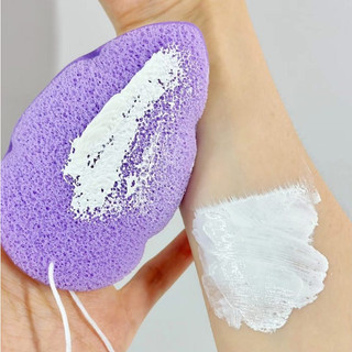 Bọt Biển Rửa Mặt Làm Sạch Sâu Cho Da AMORTALS Hình Giọt Nước (3 Miếng/Set)