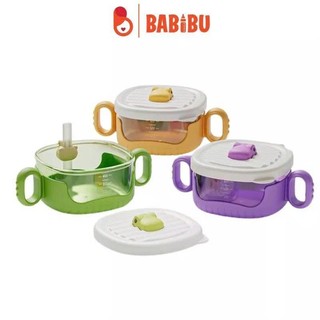 Bát ăn dặm đế silicon chống trơn trượt, bền và an toàn cho bé, hình dáng dễ thương