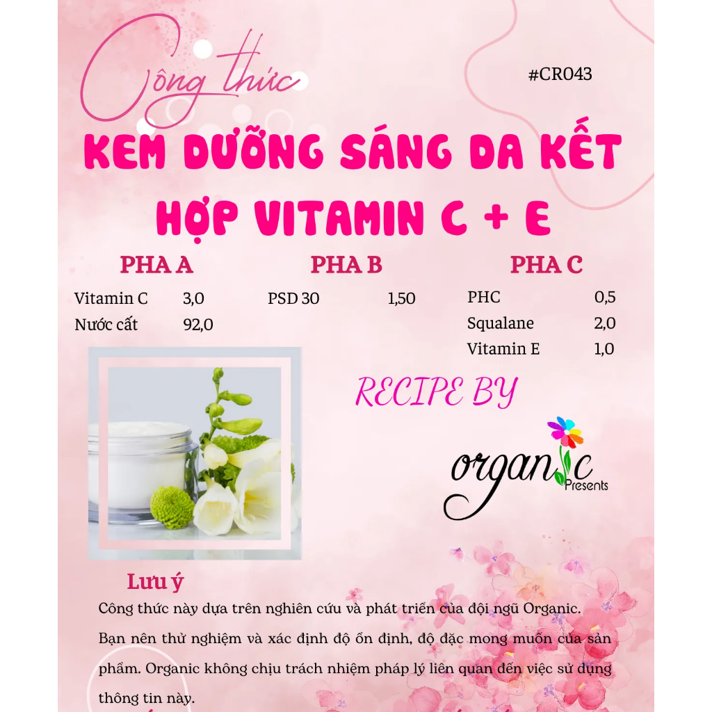 NGUYÊN LIỆU SQUALANE 10mL 25mL
