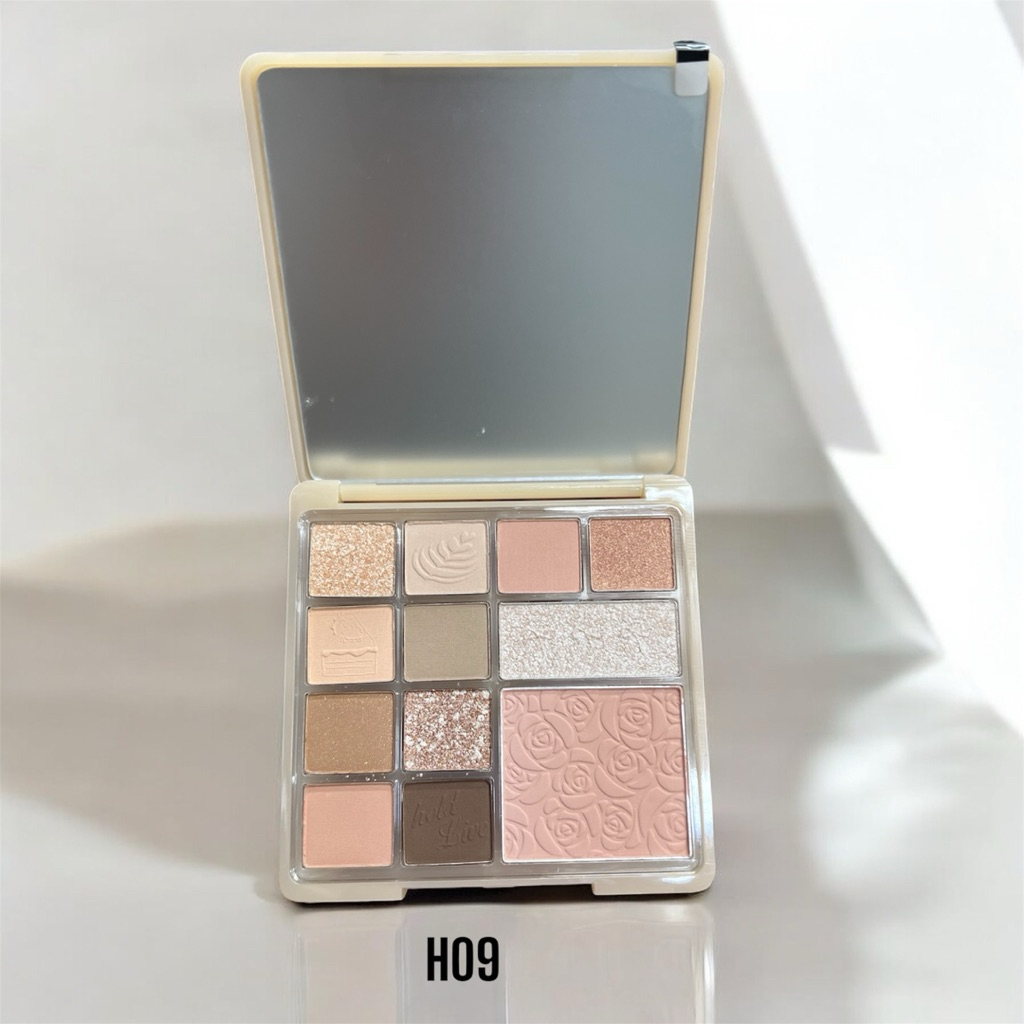 Hàng hot nội địa Trung-Bảng mắt Hold Live, chất phấn mịn màng, dễ phối, siêu bám dính.