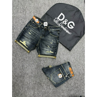 quần short bò nam màu xanh râchs nhẹ hoạ tiết,vải dầy mềm co giã nhẹ,phom chuẩn 1:1 sc quảng châu chất lượng
