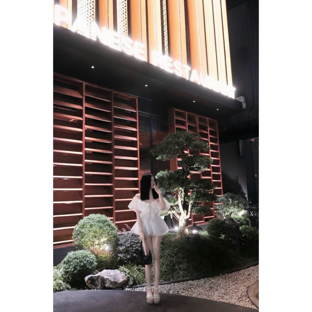 NH CLOTHERS - Đầm váy nữ  tiểu thư quyến rũ áo trễ vai quyến rũ