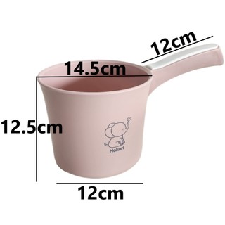 Ca gáo tắm HOKORI nhựa VIỆT NHẬT cao cấp trong suốt, sâu lòng, tay cầm dài dễ cầm nắm, chắc chắn MS: 6136/ 6138