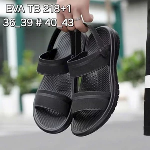 Dép nam 2 quai làm bằng chất liệu đế cao su, quai nhựa mềm. ( sandal nam )