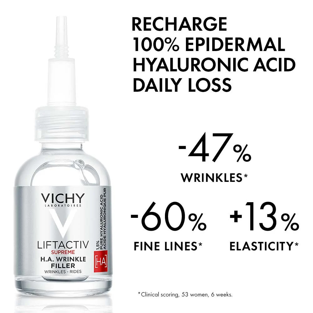 Serum mờ nếp nhăn Vichy 30ml/Laboratoires Liftactiv Supreme H.A. Wrinkle Corrector/Serum cấp ẩm