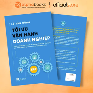Sách - Tối ưu vận hành doanh nghiệp - Phương Pháp Luận Độc Quyền Giúp Chuyển Hóa Xây Dựng ERP Thông Minh (SDV)
